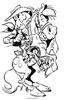 Coloriage Lucky Luke � cheval - Coloriage - Coloriage PERSONNAGE BD - Coloriage LUCKY LUKE - Coloriage LUCKY LUKE A IMPRIMER