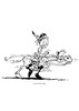 Coloriage Lucky Luke en indien - Coloriage - Coloriage PERSONNAGE BD - Coloriage LUCKY LUKE - Coloriages LUCKY LUKE
