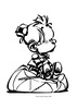 Coloriage PETIT SPIROU A IMPRIMER