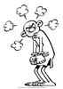 Coloriage LEONARD du Disciple en col�re - Coloriage - Coloriage PERSONNAGE BD - Coloriage LEONARD - Coloriages LEONARD