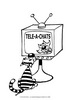 Coloriage LEONARD de Raoul le Chat - Coloriage - Coloriage PERSONNAGE BD - Coloriage LEONARD - Coloriages LEONARD