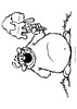Coloriage Cubitus et sa Glace - Coloriage - Coloriage PERSONNAGE BD - Coloriage CUBITUS - Coloriage CUBITUS A IMPRIMER