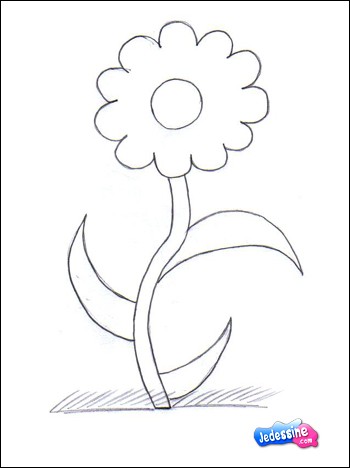 comment dessiner fleur