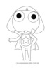 Coloriage Super Keroro - Coloriage - Coloriage PERSONNAGE BD - Coloriage KERORO - Coloriages KERORO