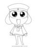 Coloriage Keroro Marin - Coloriage - Coloriage PERSONNAGE BD - Coloriage KERORO - Coloriages KERORO