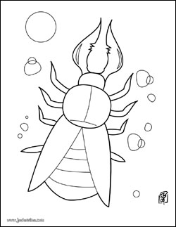 coloriage scarab�e 2