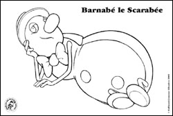 coloriage scarab�e