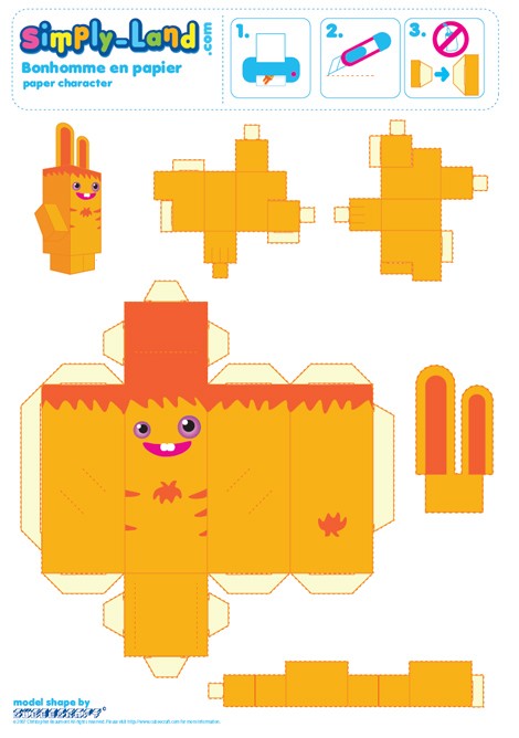 lapin_papertoy