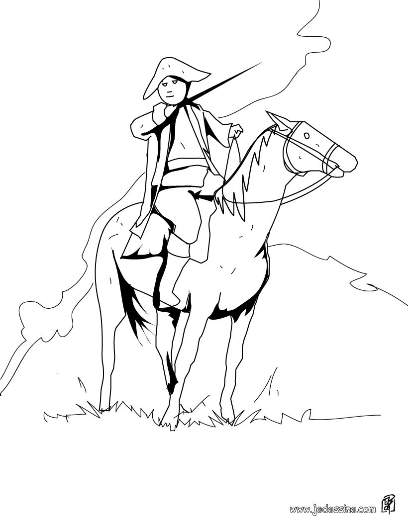 napoleon coloring pages - photo #19