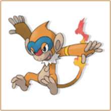 Chimpenfeu - Coloriage - Coloriage POKEMON