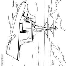 Coloriage d'une corvette