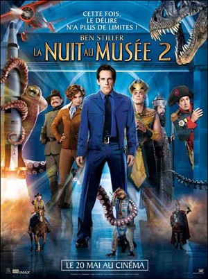 LA NUIT AU MUSEE 2  (en DVD le 21/10/09) - Vidéos - Les dossiers cinéma de Jedessine - Sorties DVD - Septembre et Octobre 2009
