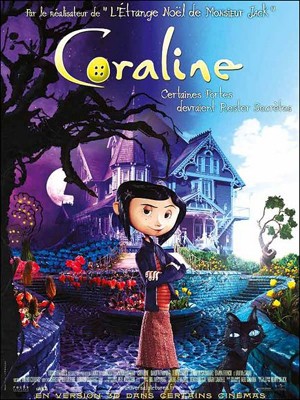 CORALINE (en DVD le 27/10/2009) - Vidéos - Les dossiers cinéma de Jedessine - Sorties DVD - Septembre et Octobre 2009