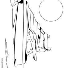 Coloriage d'une vedette