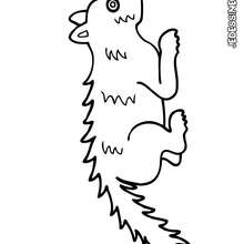Coloriage d'un petit renard - Coloriage - Coloriage ANIMAUX - Coloriage ANIMAUX PRE HISPANIQUES