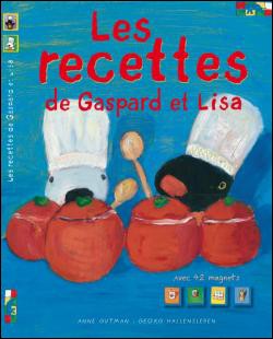 Livre : Les recettes de Gaspard et Lisa