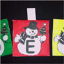 La guirlande de No�l � colorier - Activit�s - BRICOLAGE FETES - Bricolage NOEL - FABRIQUER UNE GUIRLANDE DE NOEL