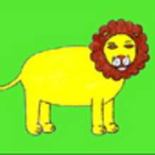 Dessiner un lion