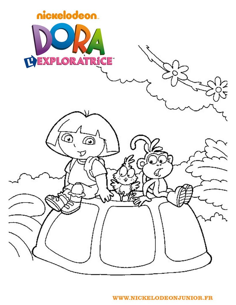 coloriage-dora-13