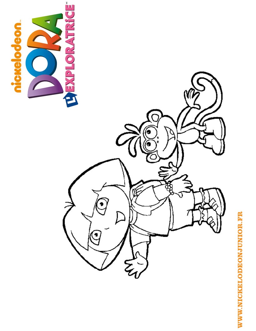 coloriage-dora-14