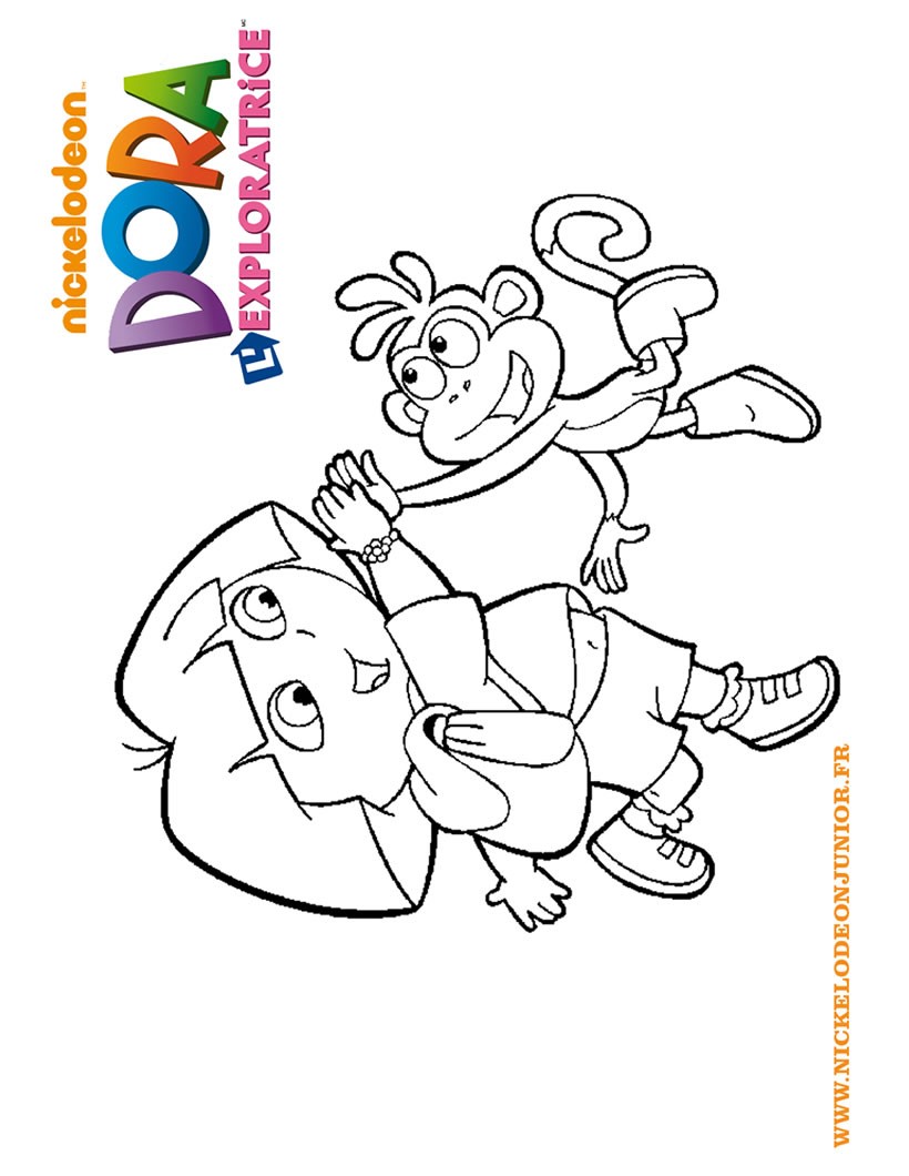 coloriage-dora-15