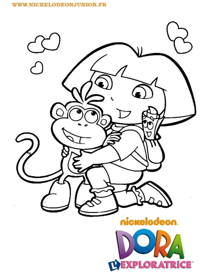 coloriage-dora-19