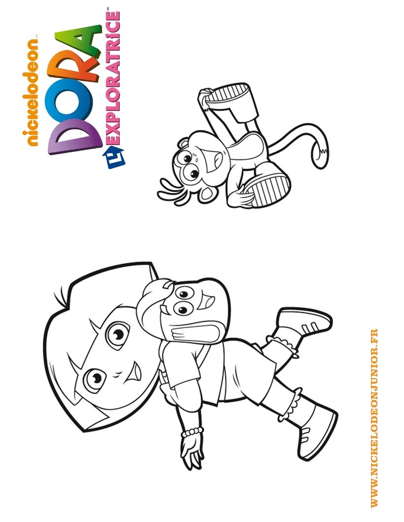 coloriage-dora-2