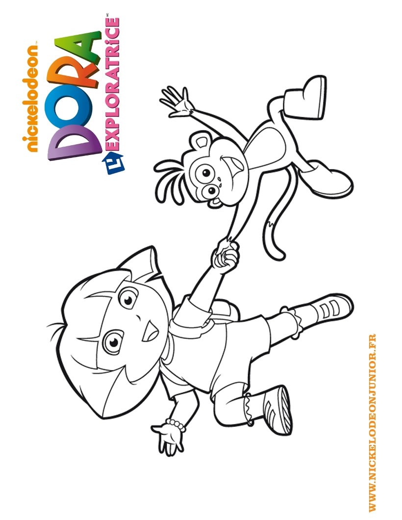 coloriage-dora-23