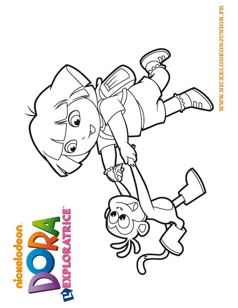 coloriage-dora-24
