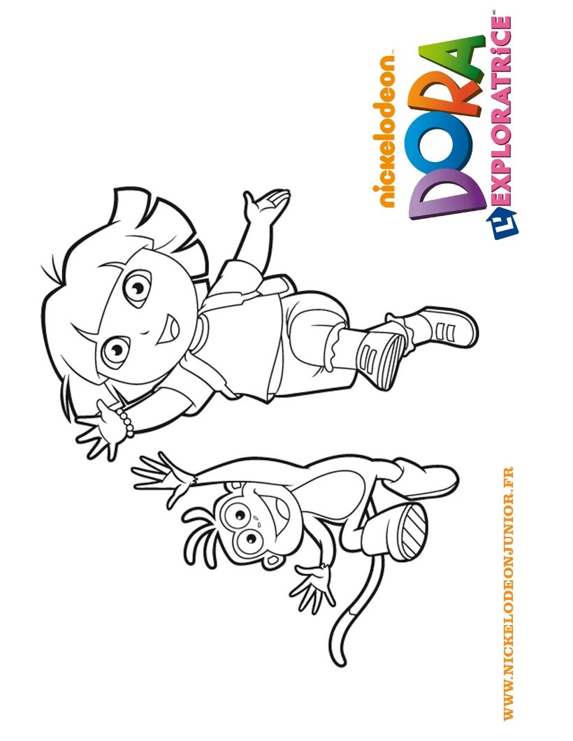 coloriage-dora-25
