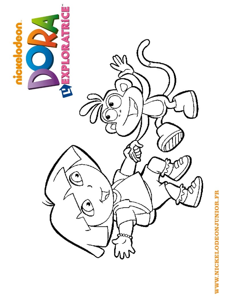 coloriage-dora-4