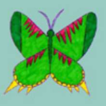 Dessiner un papillon - Dessin - APPRENDRE A DESSINER - Dessiner des animaux