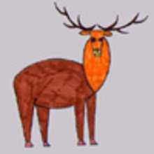 Dessiner un wapiti - Dessin - APPRENDRE A DESSINER - Dessiner des animaux