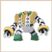 Coloriage pokemon Regigigas