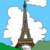 Coloriage MONUMENTS FRANCAIS