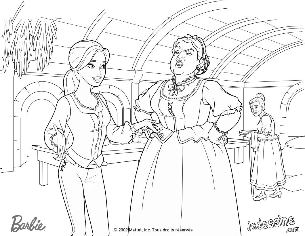 coloriage-barbie-et-les-3-mousquetaires-corinne-madame-debosse