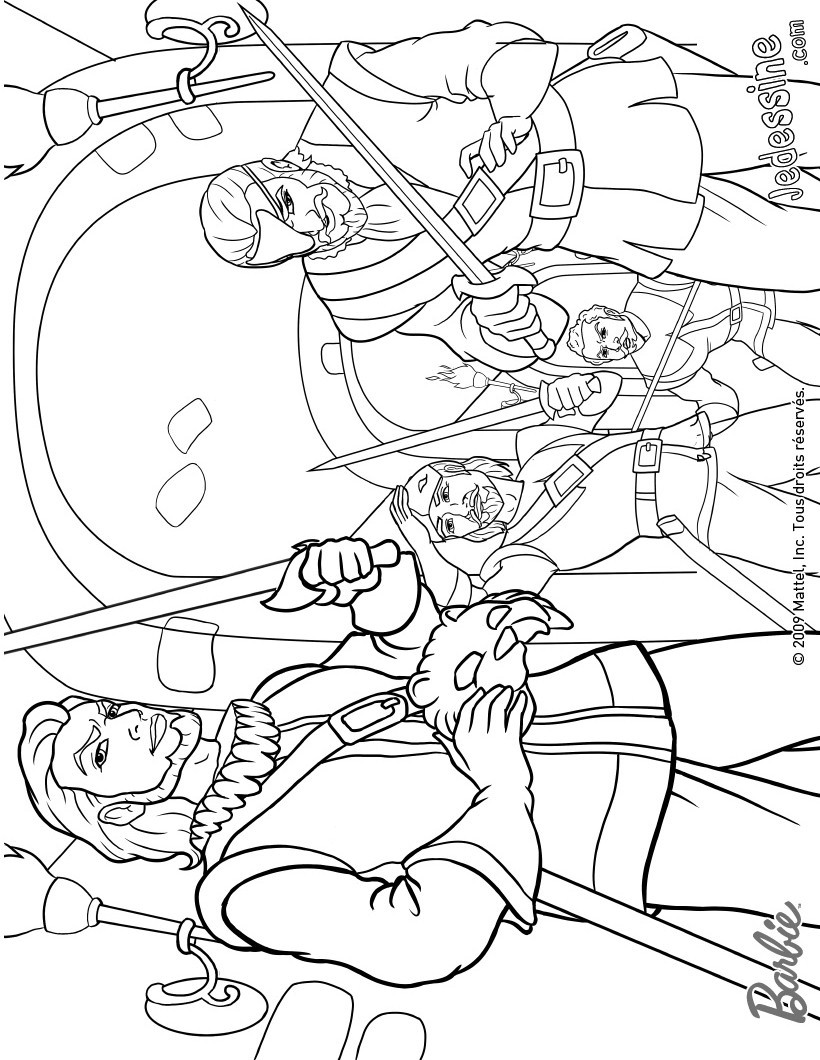 coloriage-barbie-et-les-3-mousquetaires25