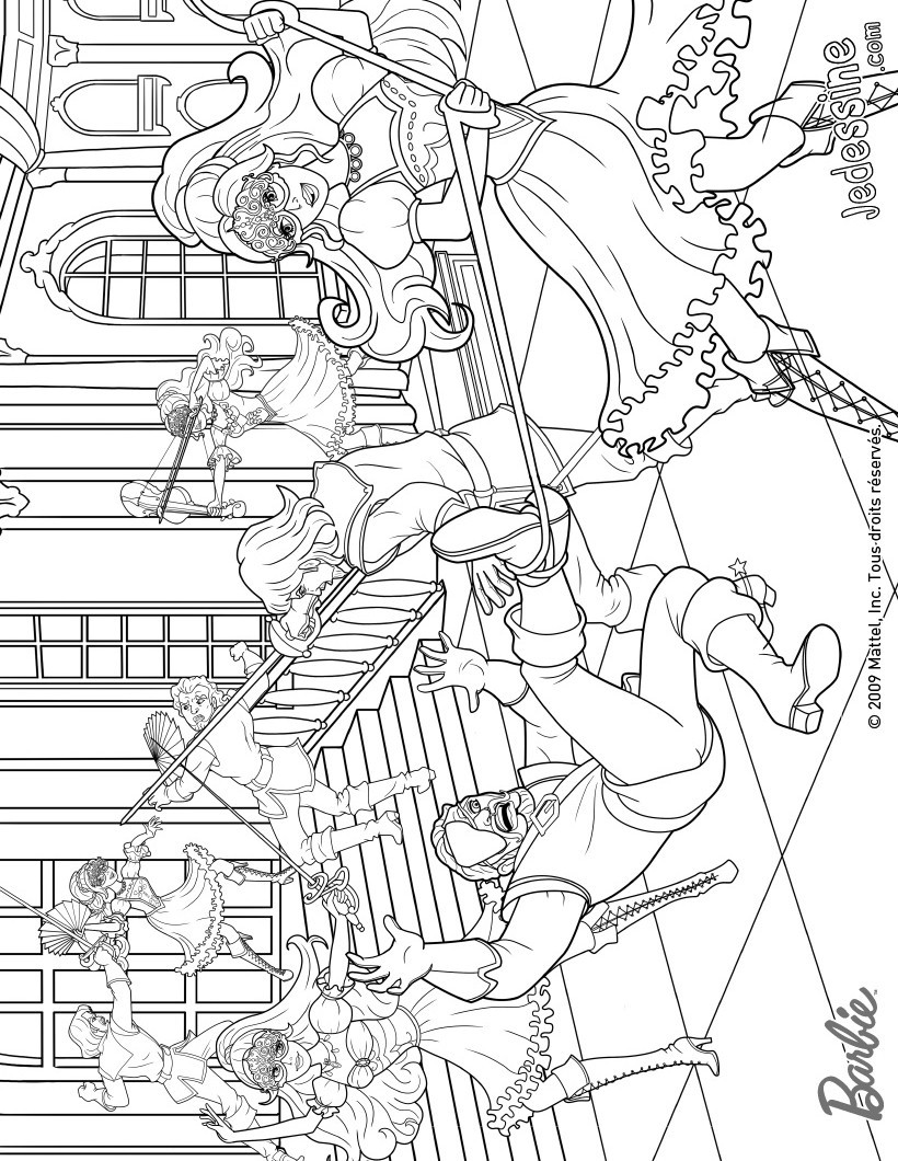 coloriage-barbie-et-les-3-mousquetaires31