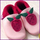 CHAUSSONS BEBE CUIR