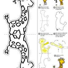 D�coration de g�teau : LA GIRAFE