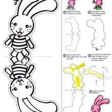 D�coration de g�teau : LE LAPIN
