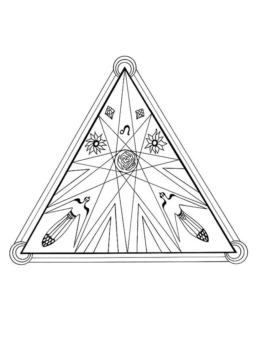 mandala de feu