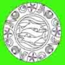 MANDALAS D'ANIMAUX &agrave; colorier - Coloriage MANDALA - Coloriage
