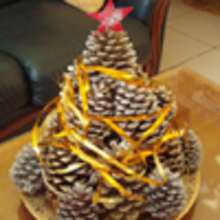 LE SAPIN EN POMMES DE PIN