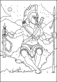 COLORIAGE-ARES