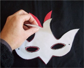 Masque à imprimer : FABRIQUER UN MASQUE DU CARNAVAL.