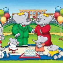 Coloriage BABAR