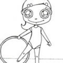 Coloriage GYMNASTIQUE - Coloriage SPORT - Coloriage