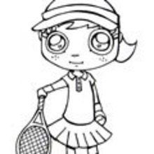 RAPHAEL NADAL à colorier