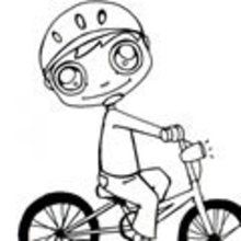 Coloriage VELO - Coloriage SPORT - Coloriage